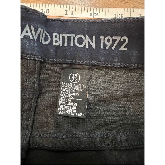 BUFFALO DAVID BITTON NWT DARK BLUE SKINNY STRETCH JEANS sz 38 x 32 - Picture 8 of 8
